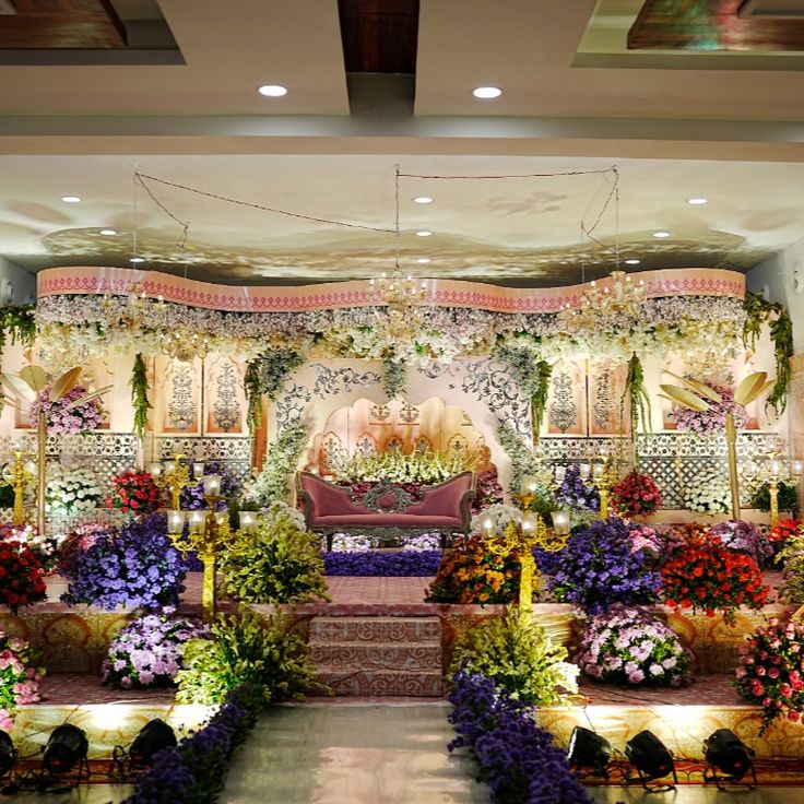 Half saree ceremony decoration Vijayawada