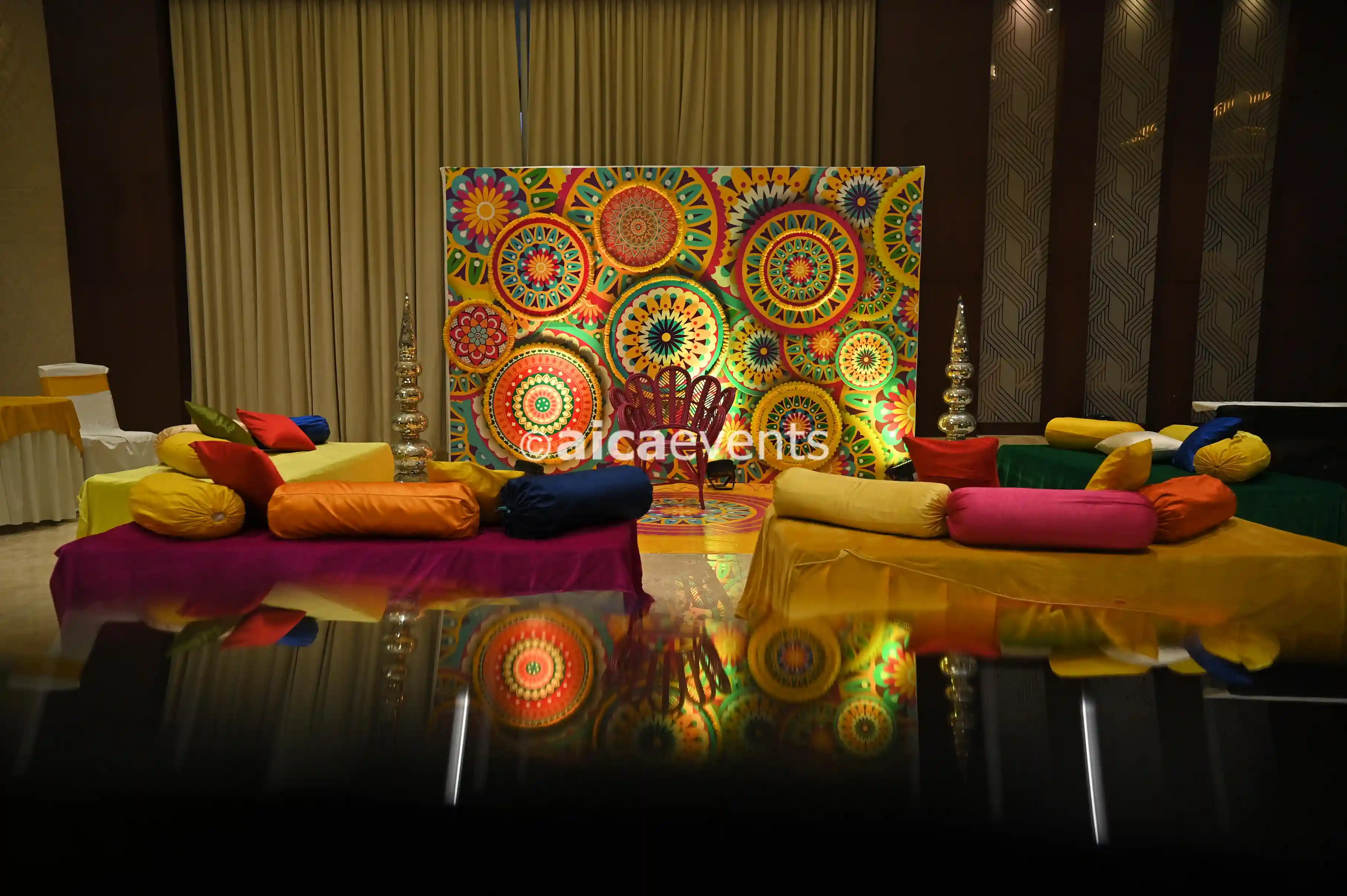 Mehndi Haldi Sangeet Decoration